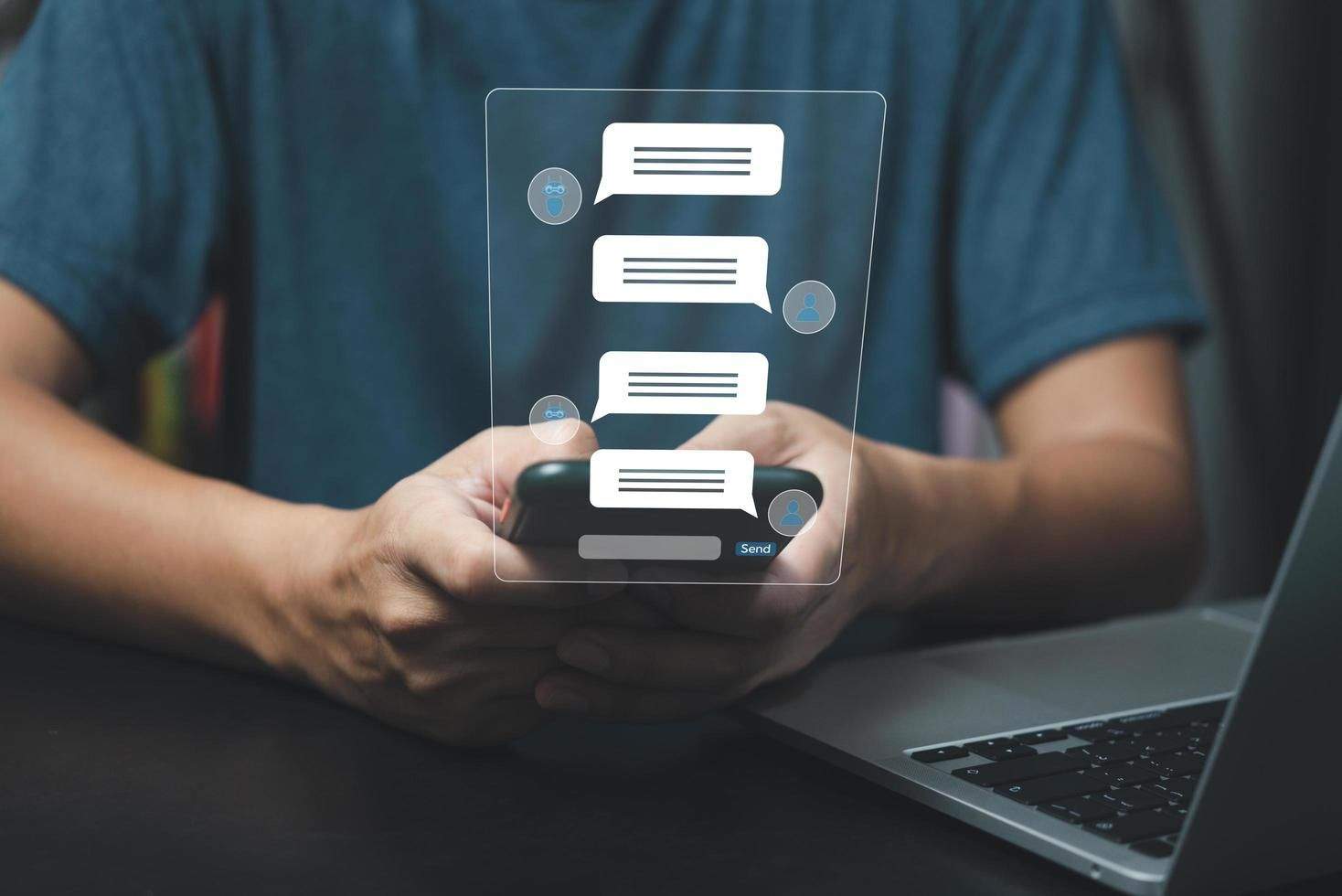 Chat Bot illustration 2
